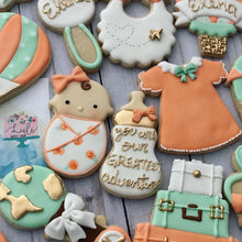 Load image into Gallery viewer, Air Balloon Baby shower cookies