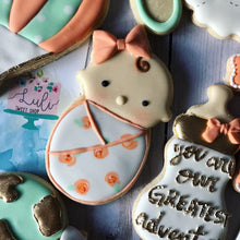 Load image into Gallery viewer, Air Balloon Baby shower cookies