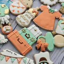Load image into Gallery viewer, Air Balloon Baby shower cookies