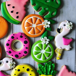 Tropical Fruit theme Cookies