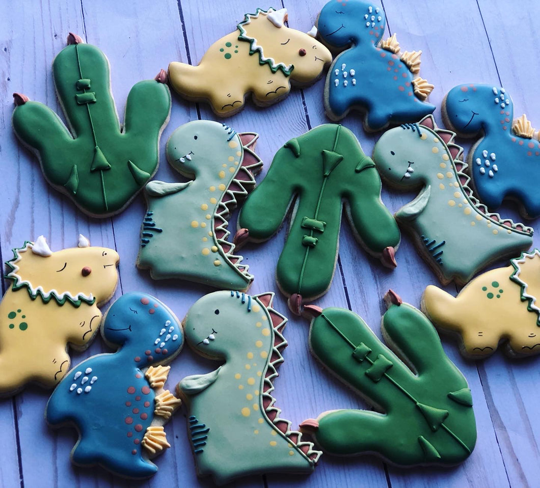Dinosaur Cookies