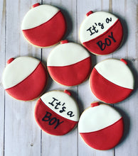Load image into Gallery viewer, Fish Baby shower cookies