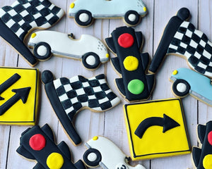 Vintage Car Theme Cookies