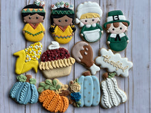Load image into Gallery viewer, Thanksgiving theme Cookies