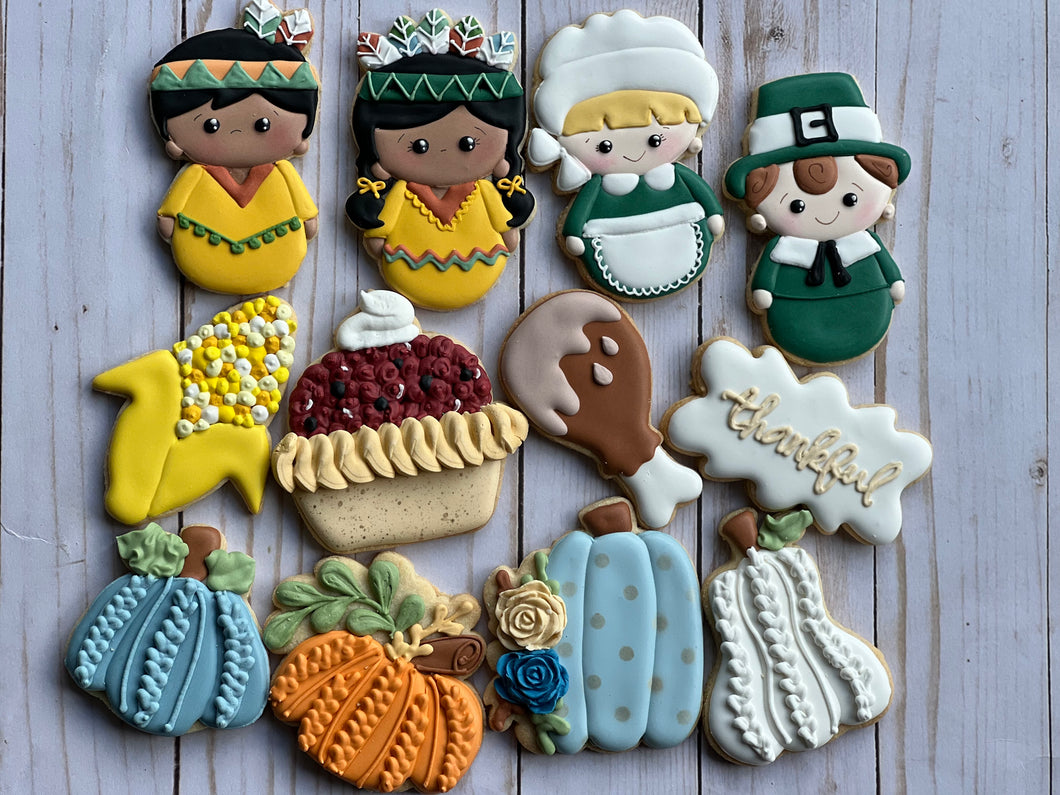 Thanksgiving theme Cookies