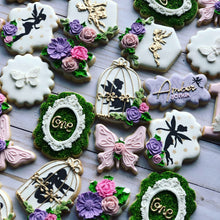 Load image into Gallery viewer, Garden Fairy Theme Cookies