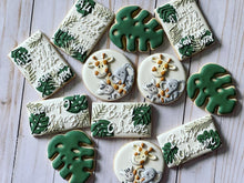 Load image into Gallery viewer, Safari Animal baby shower Cookies