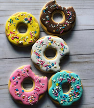 Load image into Gallery viewer, Donut theme Cookies
