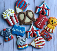 Load image into Gallery viewer, Circus / Carnival theme  Cookies