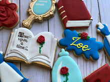 Load image into Gallery viewer, Beauty and the Beast Princess Cookies
