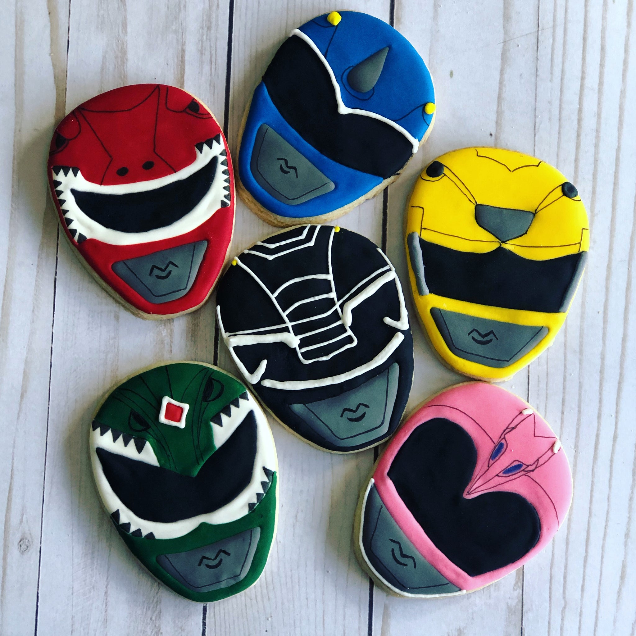 Power Rangers Theme Cookies – Luli Sweet Shop