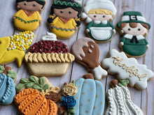 Load image into Gallery viewer, Thanksgiving theme Cookies