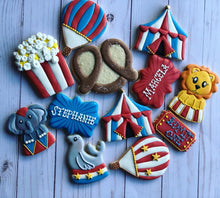Load image into Gallery viewer, Circus / Carnival theme  Cookies