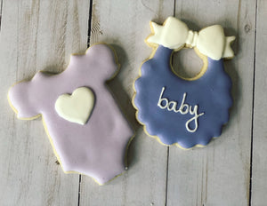 Girl Baby shower cookies