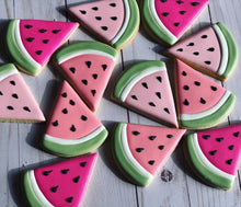 Load image into Gallery viewer, Watermelon theme Cookies