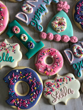 Load image into Gallery viewer, Donut theme  Cookies