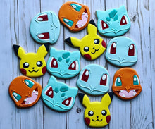 Load image into Gallery viewer, Pokemon theme Cookies