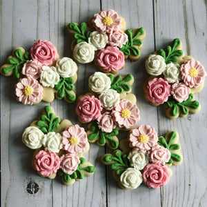 Girl Baby shower cookies