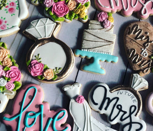 Bridal shower cookies