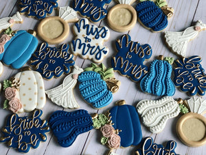 Wedding Bridal shower cookies