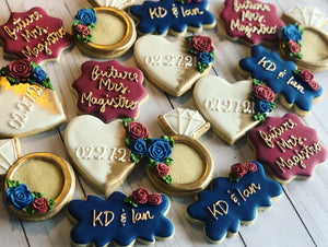 Bridal shower cookies