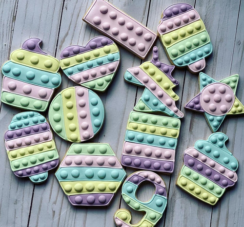 Pop it Theme Cookies