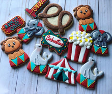 Load image into Gallery viewer, Circus / Carnival theme  Cookies