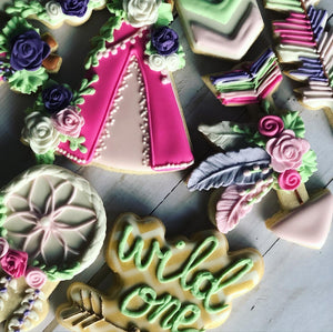 Boho Theme Cookies