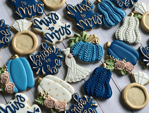 Wedding Bridal shower cookies