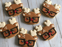 Load image into Gallery viewer, Reindeer Christmas Cookie