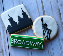 Load image into Gallery viewer, New York theme Cookies