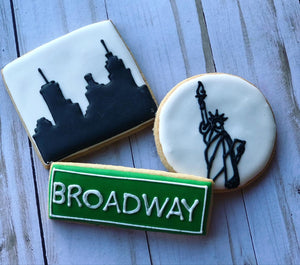 New York theme Cookies