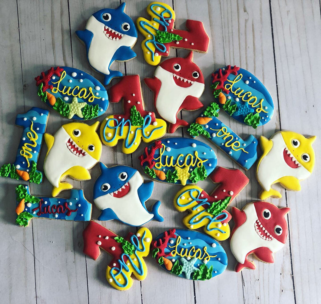 Baby shark Cookies