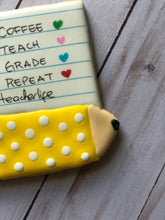 Load image into Gallery viewer, Teachers, Back to School cookies
