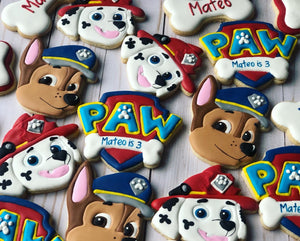 Paw patrol theme Cookies