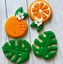 Load image into Gallery viewer, Tropical Summer theme Cookies