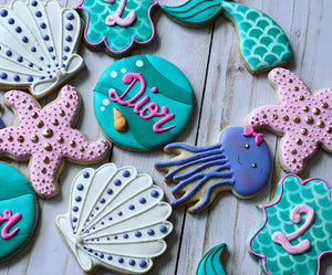 Mermaid theme Cookies