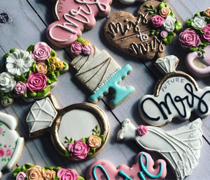 Bridal shower cookies