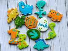 Load image into Gallery viewer, Dinosaur Cookies