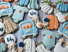 Load image into Gallery viewer, Autumn Baby shower cookies