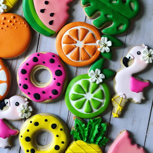 Tropical Fruit theme Cookies