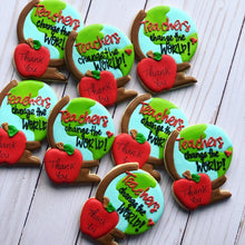 Load image into Gallery viewer, Teacher appreciation week cookies