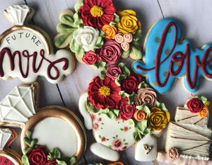 Wedding Bridal shower cookies