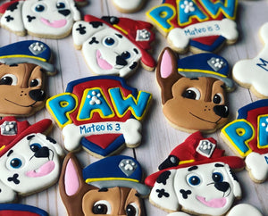 Paw patrol theme Cookies