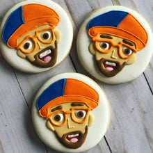 Load image into Gallery viewer, Blippi theme Cookies