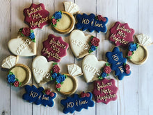 Load image into Gallery viewer, Bridal shower cookies