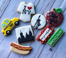 Load image into Gallery viewer, New York theme Cookies
