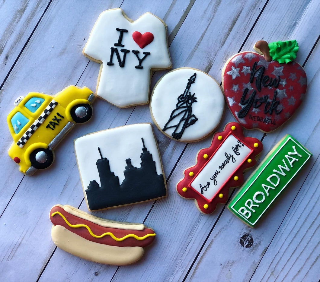 New York theme Cookies