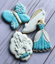 Load image into Gallery viewer, Cinderella Princess Cookies