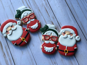 Santa Claus Christmas Cookies